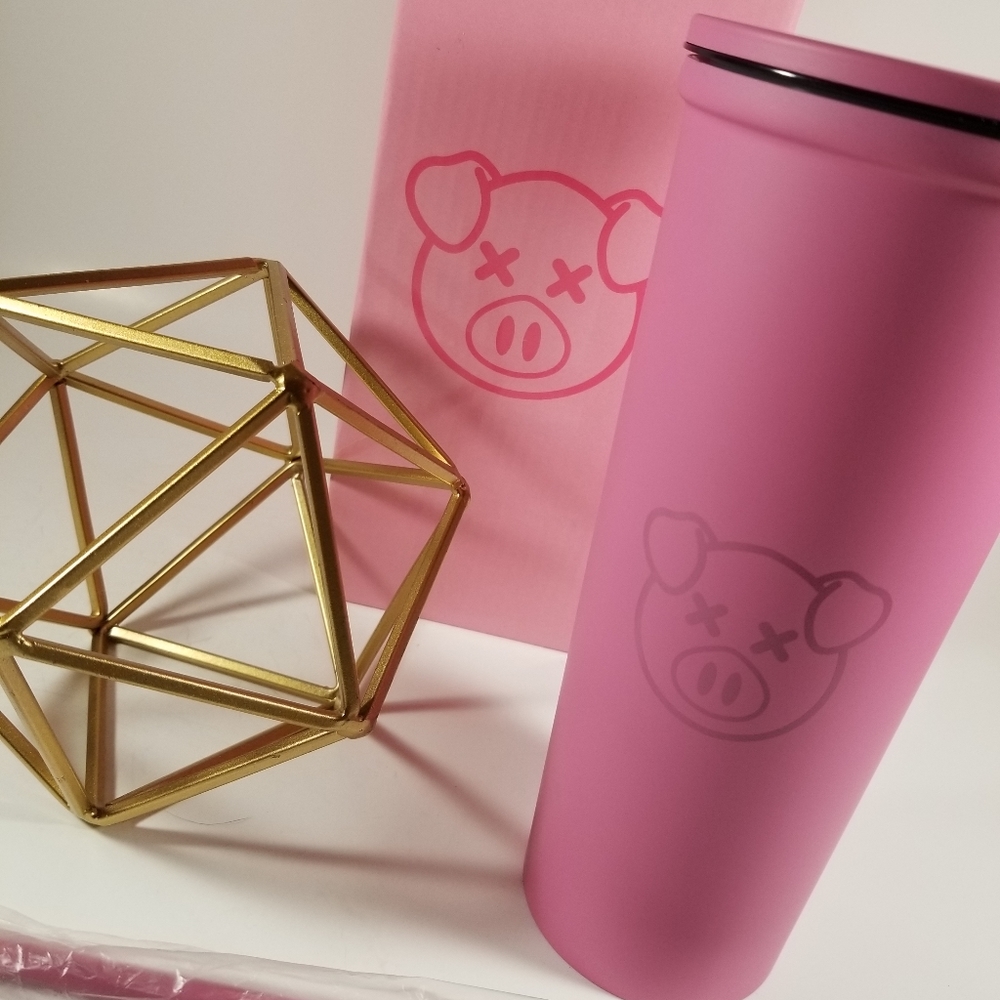 🆕️Shane Dawson, Matte Pink, Pig Tumbler - Picture 2 of 5